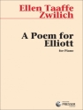 Ellen Taaffe Zwilich A Poem for Elliott Klavier Spielpartitur