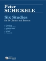 6 Studies for clarinet and bassoon score