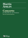 Martin Amlin Concerto for Flute/Piccolo and Orchestra Flte (Piccolo-Flte) Klavierauszug mit Solostimme