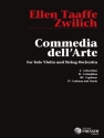 Ellen Taaffe Zwilich Commedia Dell'Arte Violine und Streichorchester Studienpartitur