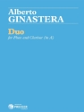 Alberto Ginastera Duo for Flute and Clarinet Flte und Klarinette Spielpartitur