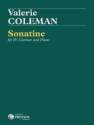 Valerie Coleman Sonatine Klarinette und Klavier Klavierauszug mit Solostimme