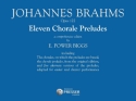 Johannes Brahms, Hans Hassler, Anonymous, Johann Cruger Eleven Chora Orgel und Gesang Solostimme