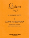 Ludwig Van Beethoven Quintet In E-Flat Blserquintett Partitur und Stimmen