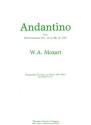 Wolfgang Mozart Andantino Flte, Oboe und Klavier Stimmensatz
