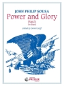 John Philip Sousa Power and Glory sinfonisches Blasorchester Partitur und Stimmen