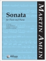Martin Amlin Sonata Flte und Klavier Klavierauszug mit Solostimme