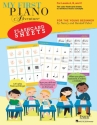 My first Piano Adventure Flashcard Sheets for the young beginner