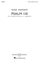 Psalm 110 fr gemischter Chor (SATB) a cappella Chorpartitur