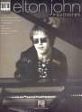 Elton John Favorites songbook piano/vocal/guitar/rock score