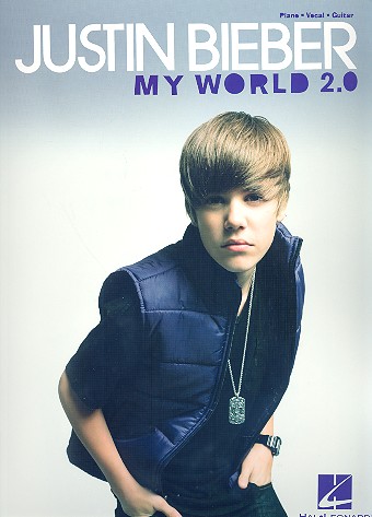 Justin Bieber:  My World 2.0 Songbook for piano/vocal/guitar
