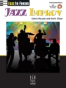 Mclean & Olson Jazz In Focus Jazz Improv Intermediate Pf Bk/Audio Piano Instrumental Tutor