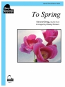 To Spring, Op. 45, No. 6 Klavier Buch