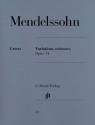 17 Variations s�rieuses op.54 f�r Klavier