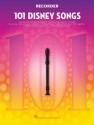 101 Disney Songs for recorder Songbook