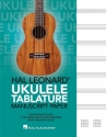Hal Leonard Ukulele Tablature Manuscript Paper  Book