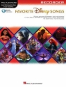 Favorite Disney Songs (+Online Audio) for recorder in C