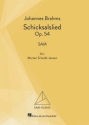 Schicksalslied op.54 for mixed choir (SAM) and piano vocal score