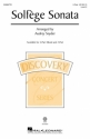 Solfege Sonata for 2-Part Choir Choral Score