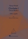 Chorlieder I/Choral Works Vol. 1 for mixed choir (SAM) a cappella choral score