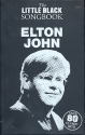The little black Songbook: Elton John lyrics/chords/guitar boxes Songbook