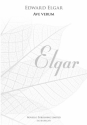 Ave Verum op.2 no.1  for mixed choir and organ choral score