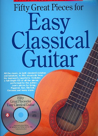 50 great Pieces (+CD) for easy guitar/tab