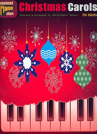 Christmas Carols for Adults for piano (with text) (piano accompaniment ad lib)