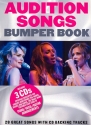 Audition Songs (+3 CD's): Bumber Book songbook piano/vocal/guitar
