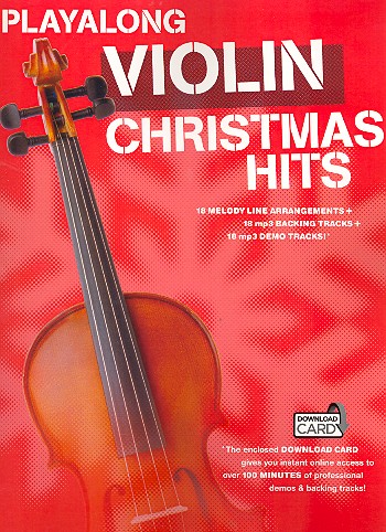 Christmas Hits (+download): for violin