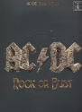 AC/DC: Rock or bust songbook vocal/guitar/tab/rock score