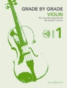 Grade by Grade - Violin Grade 1 (+Online-Audio) for violin and piano