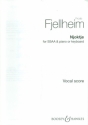 Njoktje for female chorus and piano (keyboard) vocal score