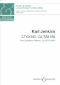 BH13434 Chorale Za Ma Ba for mixed chorus and piano score