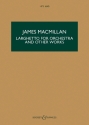 Larghetto for orchestra study score
