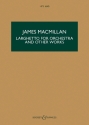 Larghetto for orchestra study score