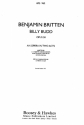 Britten, Benjamin, Billy Budd op. 50 HPS 962 fr Soli, Chor und Orchester Studienpartitur