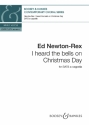 I heard the bells on Christmas Day fr gem Chor a cappella Chorpartitur (en)