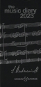 M-060-13947-5  Music Diary 2023 - black