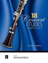 18 Concert Etudes for clarinet