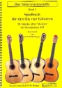 18 St�cke alter Meister - f�r 3-4 Gitarren Spielpartitur