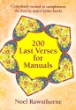 200 last Verses for organ (manuals)