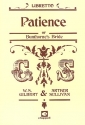 Patience or Bunthorne's Bride libretto (en)