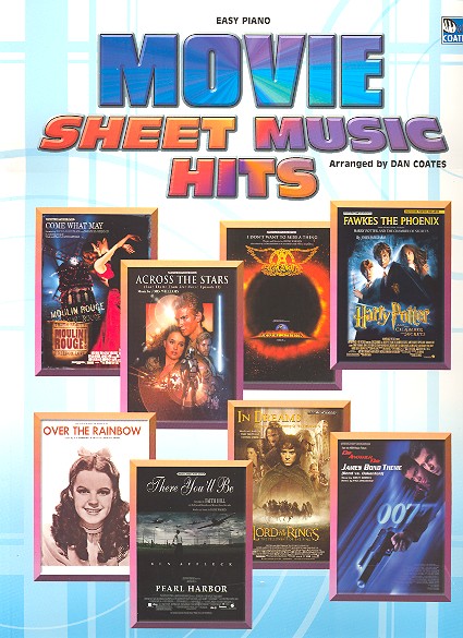 Movie Sheet Music Hits: for vocal/easy piano/guitar