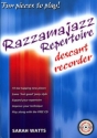 Razzamajazz Repertoire (+CD) for recorder and piano part for the teacher starts with just 1 note takes you up to 10
