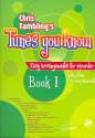 Tunes You know vol.1 for recorder and piano