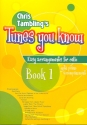 Tunes you know vol.1 for easy violoncello and piano