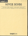 Movie Songs: songbook for piano/vocal/guitar Budgetbooks