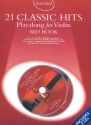 21 Classic Hits Red Book (+2 CD's): for Violin Guest Spot Playalong