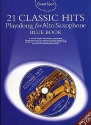 21 Classic Hits blue Book (+2 CD's) for alto saxophone Guest Spot Playalong